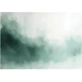 WALLARENA FOTOTAPETE Grün Abstrakt Wohnzimmer Vlies Tapete 350x250