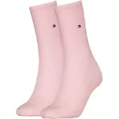 Tommy Hilfiger Socken "TH WOMEN SOCK CASUAL 2P" 2 Paar, 2 Paar tlg. mit flacher Zehennaht
