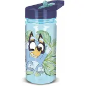 Bluey Trinkflasche 475ml Kinderflasche mit Klappdeckel & Griff | Gr.: onesize