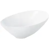 Asa selection Salatschale Vongole Bowl Asymmetric White 32,5 cm
