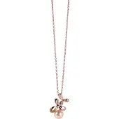 Orphelia Damen-Kette aus 925er Sterlingsilber mit Anhänger - Rosé ZH-6016/1