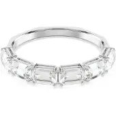 Swarovski Millenia Armreif Oktagon Schliff Weiss