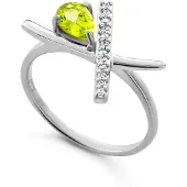 Orphelia 'Charlotte' Damen-Ring aus 925er Sterlingsilber – Silber ZR-7580/G