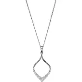 Orphelia 'Grace' Damenkette mit Anhänger aus 925er Sterlingsilber – Silber ZH-7493