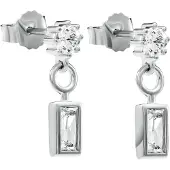 Orphelia 'Madelyn' Damen 925er Sterling Silber Tropfenohrringe - Silber ZO-7583