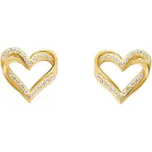Orphelia 'Cecilia' Ohrstecker für Damen, 925 Sterlingsilber, Gold ZO-7584/G