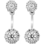 Orphelia 'Victoria' Ohrstecker für Damen aus 925er Sterlingsilber - Silber ZO-7222