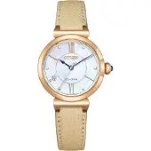 Citizen Damenbeige Uhr EM1073-18D