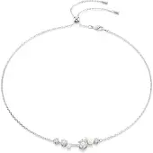 Swarovski Halskette - Kette - Gr. unisize - in Silber - für Damen