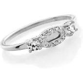 Orphelia 'Lily' Damen-Ring aus 925er Sterlingsilber – Silber ZR-7582