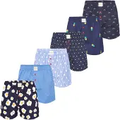 Phil&Co. Boxer Prints 6-Pack