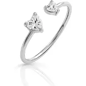 Orphelia „Dazzle“ Damen-Ring aus 925er Sterlingsilber – Silber ZR-7533