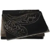 JOOP! JOOP Wohndecke Paisley 150x200 cm | schwarz - schwarz