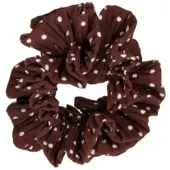 Pico Dalmatian Scrunchie Mocca