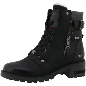 Mustang Shoes Winterstiefelette "Haukea" Winterstiefelette, Boots mit Innenreißveschluss