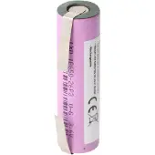 AccuCell Akku passend für den Bosch Ciso Akku 3,7 Volt Kapazität max. 2600mAh mit Lötfahnen zum Selbsteinbau