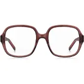 BOSS Brillenfassung aus braunem Acetat mit Double-B-Monogramm Grösse ONESI