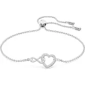 Swarovski Infinity Silberfarbene Armband 5524421 (Länge: 24.00 cm)