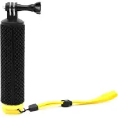 Caruba Padded Floating Handgrip GoPro Mount (Zwart / Geel)