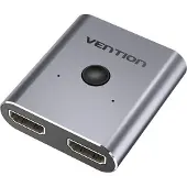 Vention AFUH0, HDMI, Aluminium, Grau, 60 Hz, 1080p, 2160p, 3840 x 2160 Pixel