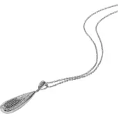Orphelia Damen-Kette aus 925er Sterlingsilber mit Anhänger – Silber ZH-4798