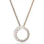 Swarovski Damen Gold Swarovski Anhänger Halskette 5692265