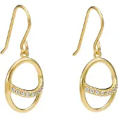Orphelia 'Amaliada' Tropfenohrringe aus 925er Sterlingsilber für Damen - Gold ZO-7572