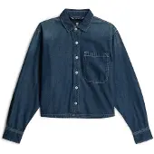 G-Star Langarmshirt "Boxy Relaxed 1-Pocket Shirt"