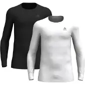 Odlo Active Warm Eco Base Layer Longsleeve Herren (2er Pack) S