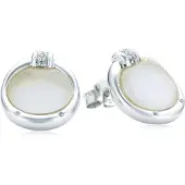 Orphelia Ohrstecker für Damen, 925 Sterlingsilber, Silber ZO-5901