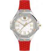 Philipp Plein Damenuhr Lady Royal PWBDA0124 Edelstahl Weiß 39 mm
