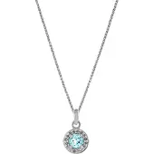 Orphelia 'Bristol' Damen-Anhänger aus 925er Sterlingsilber mit Kette – Silber ZH-7579/B