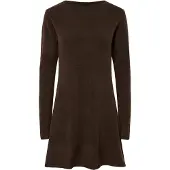 Pieces Pcjunna Midikleid | Braun | M