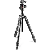Manfrotto MKBFRTA4GT-BH Befree GT Aluminium Schwarz 4-Segmente mit Kugelkopf