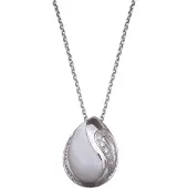 Orphelia Damen-Kette aus 925er Sterlingsilber mit Anhänger – Silber ZH-4557