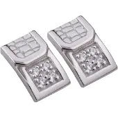 Orphelia Ohrstecker für Damen, 925 Sterlingsilber, Silber ZO-5902