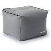 Lumaland Sitzsack-Hocker - Kombinierbar mit Modularem System - 200 L - Grau