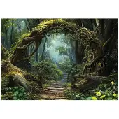 WALLARENA FOTOTAPETE 3D Effekt Wald Natur 300x210