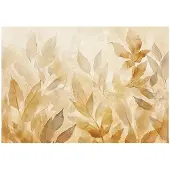 WALLARENA FOTOTAPETE Blätter Gold Natur Vlies Tapete Wohnzimmer Schlafzimmer 250x175