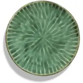 Serax Dessertteller grün Verde Lanza von Pascale Naessens