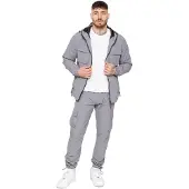 Enzo Milano | Herren Poly Cargo-Trainingsanzug Set