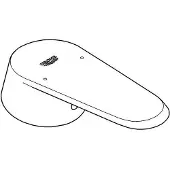 GROHE Eurodisc Cosmopolitan Hebel chrom - 46743000