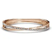 MYC Paris Criss Armbänder - Roségold und Kristall