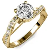 MYC Paris Eleanor Ring - Gold und Kristall