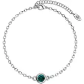MYC Paris Geburtsstein-Armbänder - Silber und Dunkelgrün
