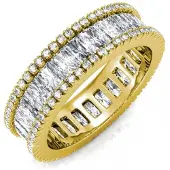 MYC Paris Glamour Lock Ring - Gold und Kristall