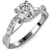 MYC Paris Eleanor Ring - Silber und Kristall