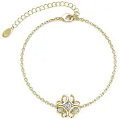 MYC Paris Narzissenarmbänder - Gold und Kristall