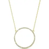MYC Paris Olina Anhänger - Gold und Kristall