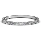 MYC Paris Glamour Armbänder - Silber und Kristall